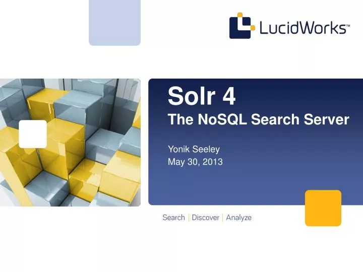 solr 4 the nosql search server