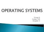 OPERATING SYSTEMS - slide 1