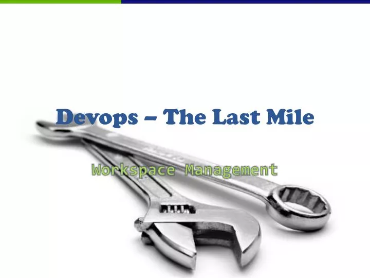devops the last mile