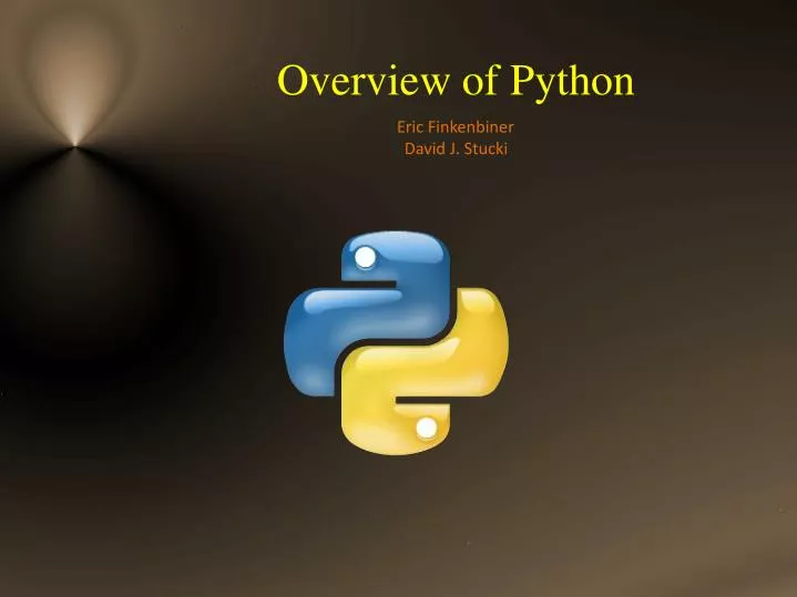 overview of python