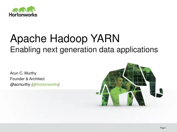 apache hadoop yarn enabling next generation data applications