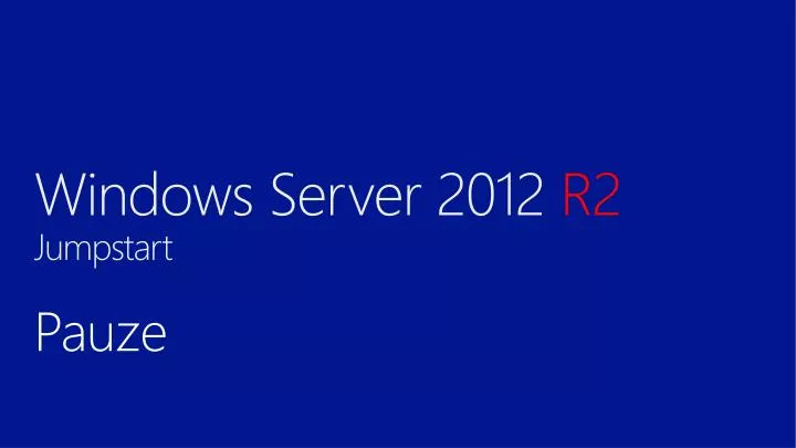 windows server 2012 r2 jumpstart