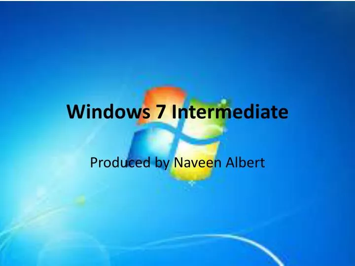 windows 7 intermediate