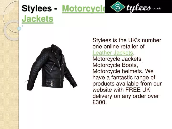 stylees motorcycle leather jackets