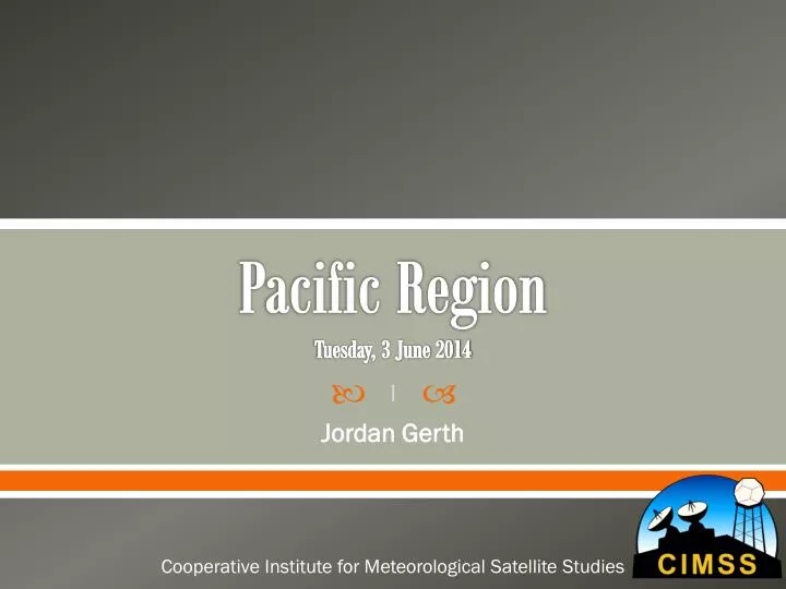 pacific region tuesday 3 june 2014