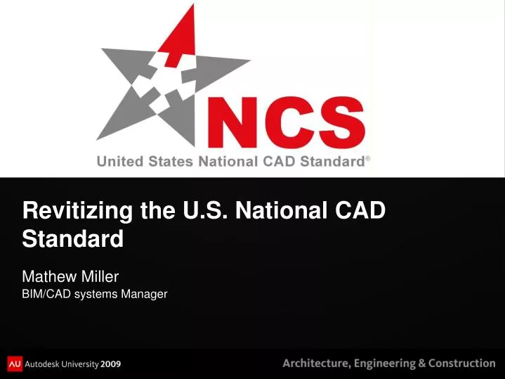 revitizing the u s national cad standard
