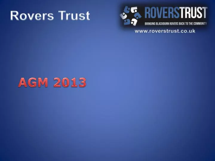 rovers trust