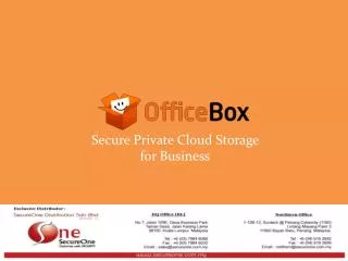 Secure Private Cloud Storage for Business