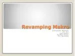 Revamping Makro - slide 1