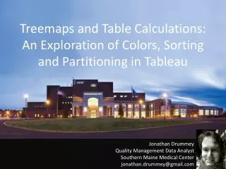 Treemaps and Table Calculations: An Exploration of Colors, Sorting and Partitioning in Tableau