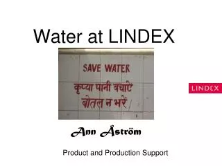 Water at LINDEX