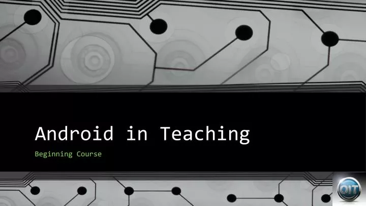android in teaching