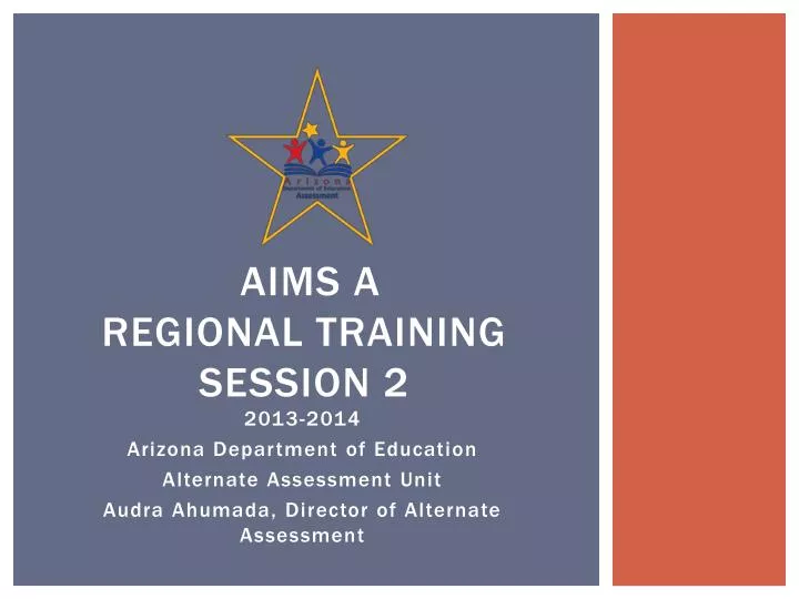 aims a regional training session 2