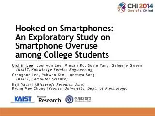Hooked on Smartphones: An Exploratory Study on Smartphone Overuse among College Students