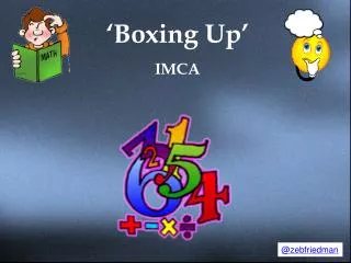 ‘Boxing Up’ IMCA