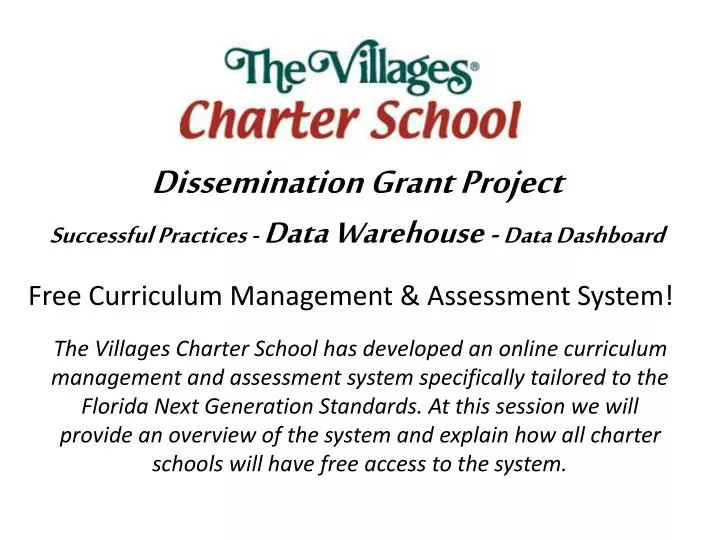 free curriculum management assessment system
