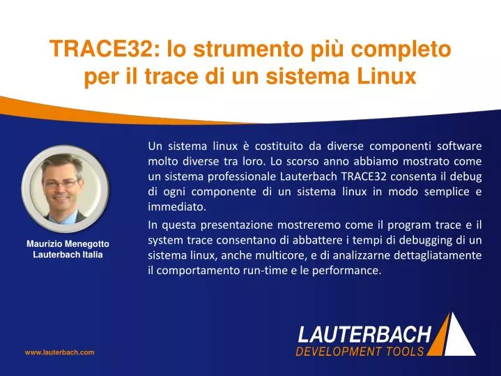 trace32 lo strumento pi completo per il trace di un sistema linux