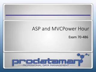 ASP and MVCPower Hour