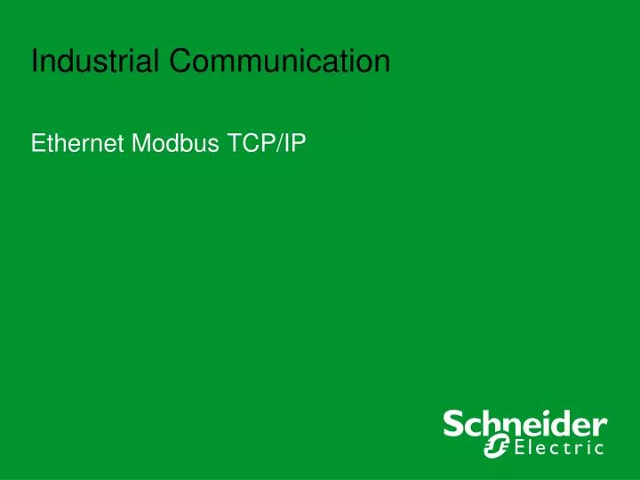 industrial communication