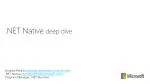.NET Native deep dive - slide 1