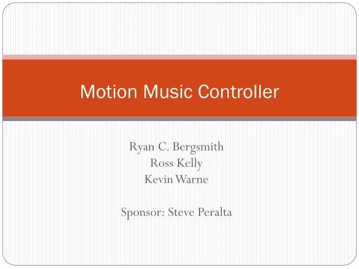 motion music controller
