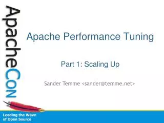 Apache Performance Tuning