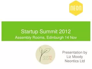 Startup Summit 2012