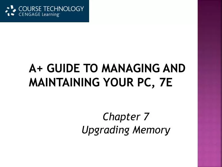 a guide to managing and maintaining your pc 7e