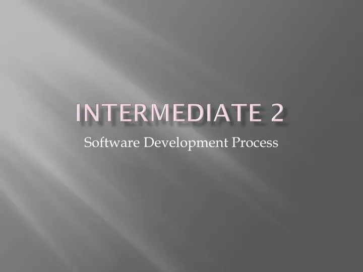 intermediate 2