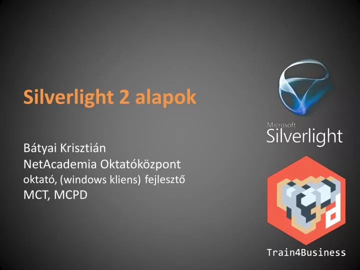 silverlight 2 alapok