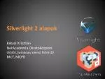Silverlight 2 alapok - slide 1