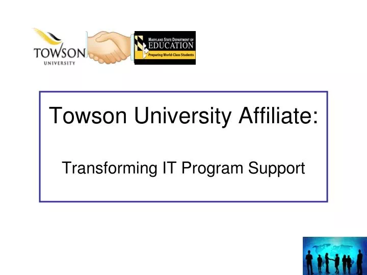towson university affiliate