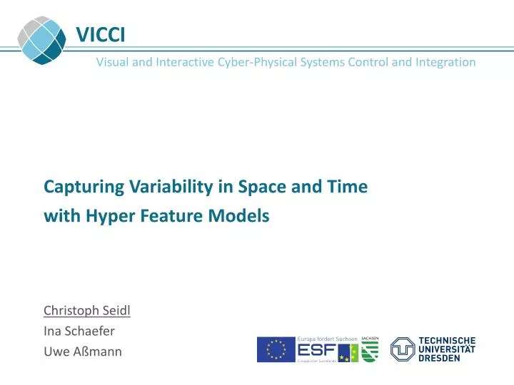 capturing variability in space and time