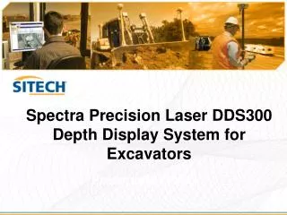 Spectra Precision Laser DDS300 Depth Display System for Excavators