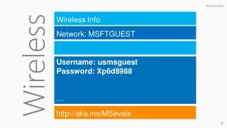 Wireless Info