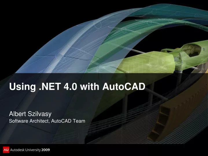 using net 4 0 with autocad