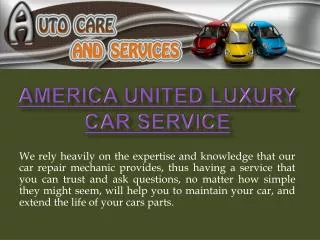 American United Car Service