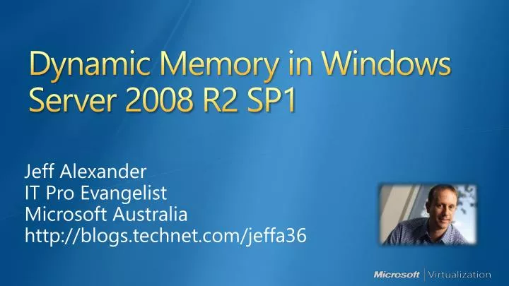 dynamic memory in windows server 2008 r2 sp1