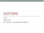 Editors - slide 1