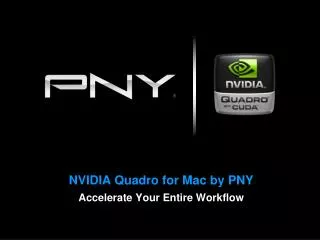 NVIDIA Quadro for Mac by PNY
