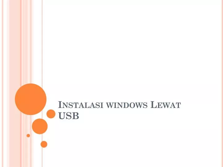 instalasi windows lewat usb