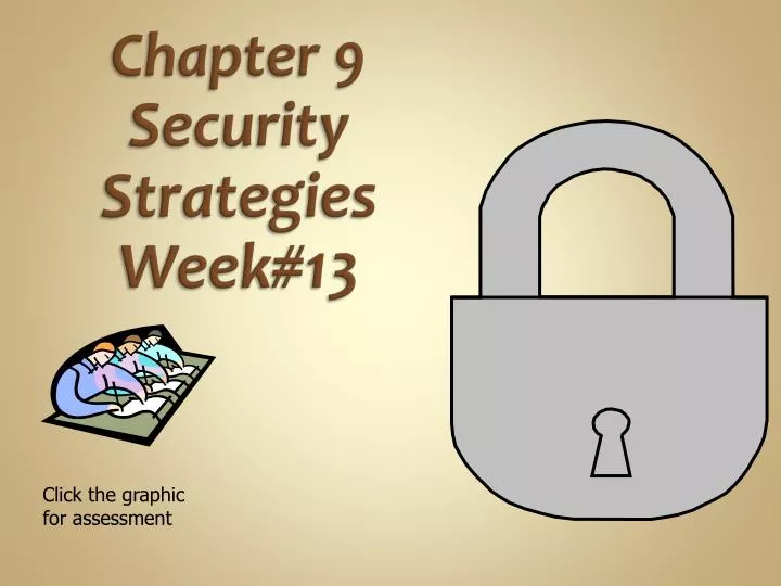 chapter 9 security strategies week 13