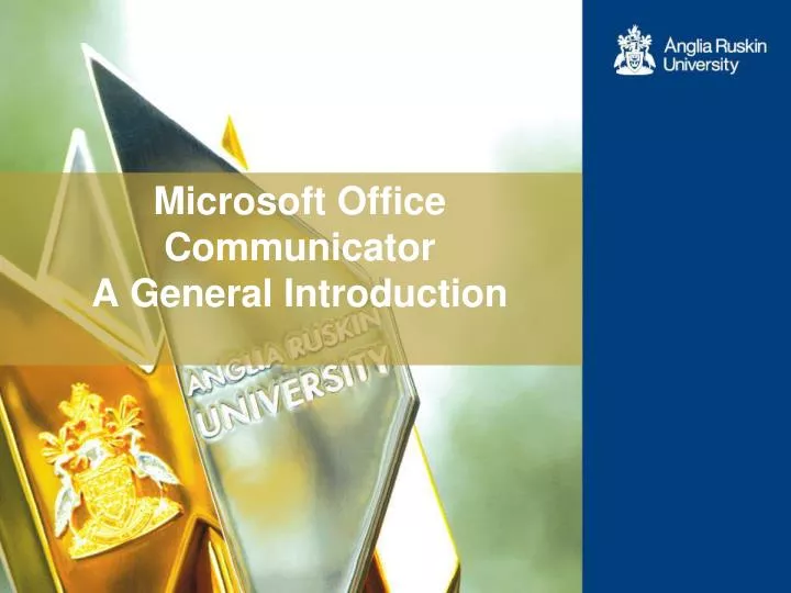microsoft office communicator a general introduction