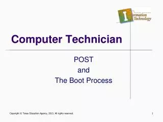 Computer Technician