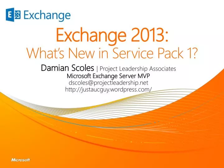 exchange 2013 what s new in service pack 1