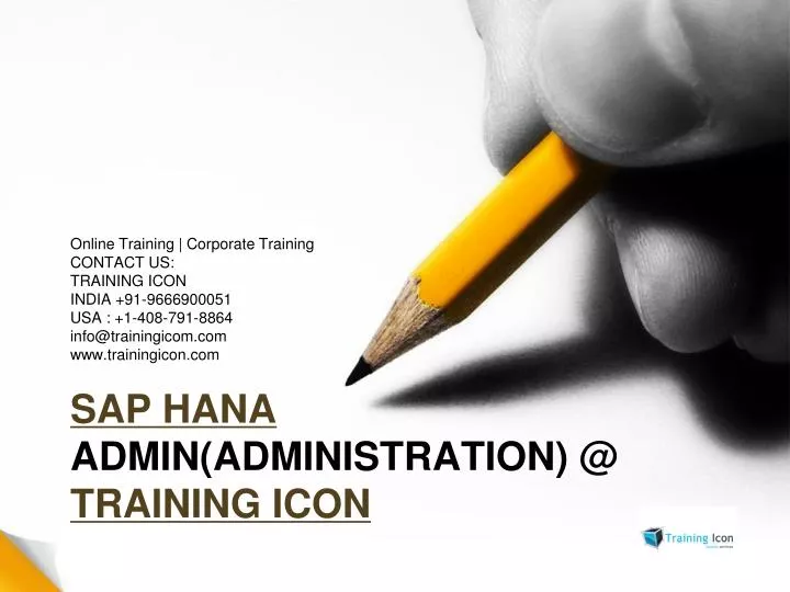 sap hana admin administration @ training icon
