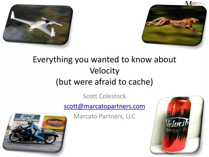 everything you wanted to know about velocity but were afraid to cache
