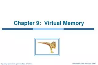 Chapter 9: Virtual Memory