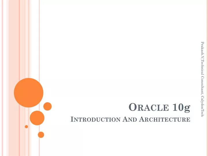 oracle 10 g