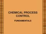 CHEMICAL PROCESS CONTROL - slide 1